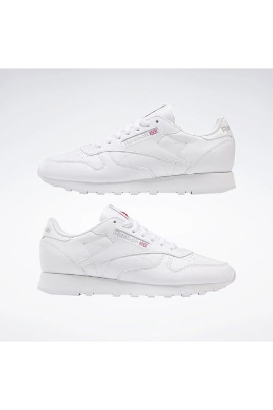 Classic Leather Unisex White Sneakers