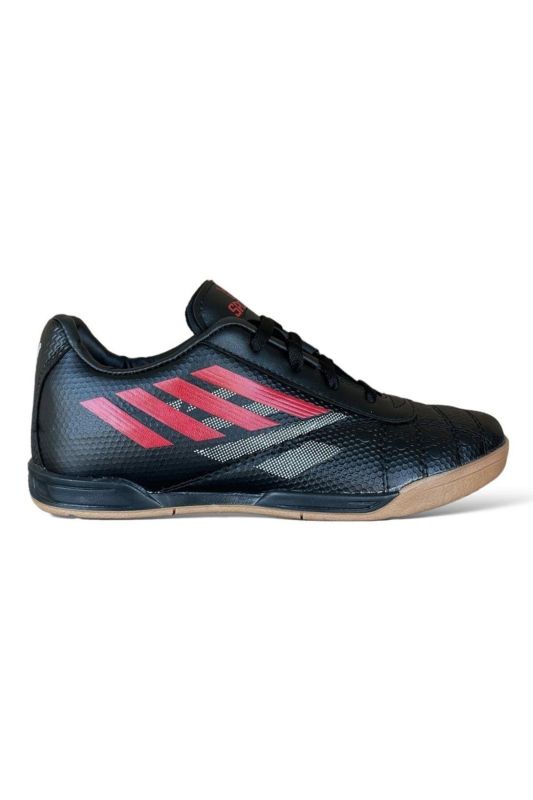 Unisex Futsal Indoor Track Sneakers BLACK - RED