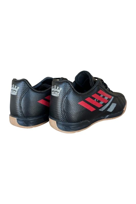 Unisex Futsal Indoor Track Sneakers BLACK - RED