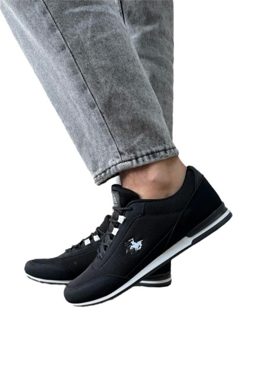 Men's Sneakers Black and white