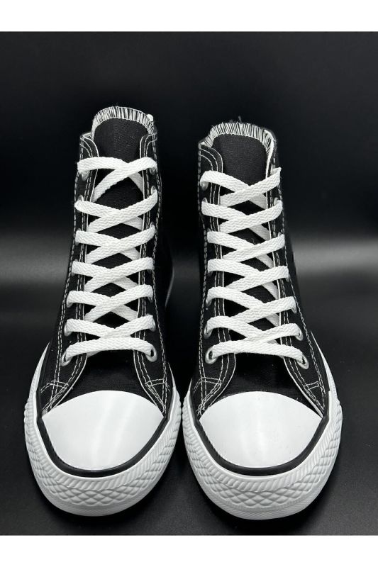 Unisex White Ankle Long Throat Sneakers - Sneaker