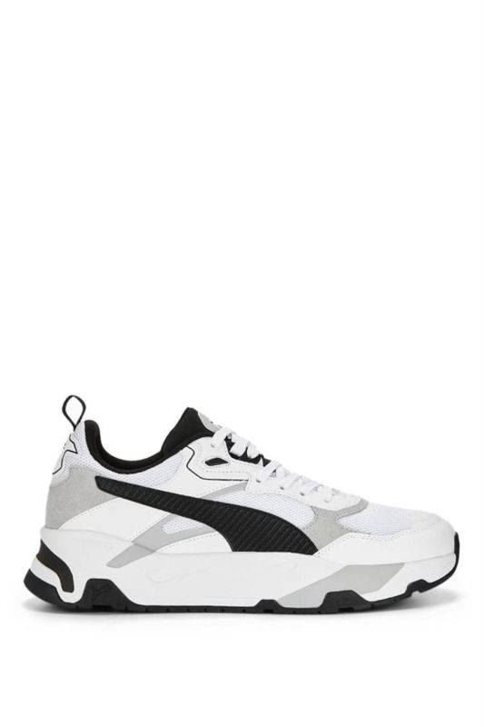 389289 Trininty White-black-cool Light Gray Adult Unisex Walking Shoes