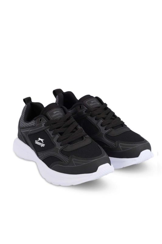 GIMA WOMEN'S/MEN'S SPORTS AND WALKING SHOES - BLACK AND WHITE - 42