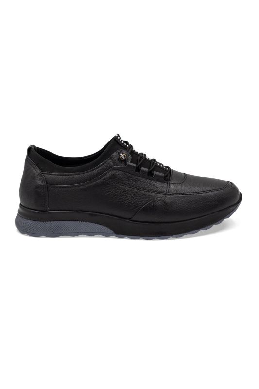 Men's Genuine Leather Orthopedic Comfort Sneakers