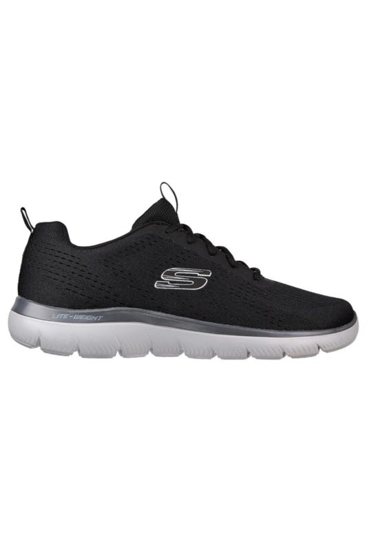 SUMMITS Men's Black Sneakers