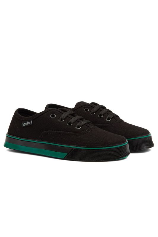 Ё | BN-30957- Black - Kids Sneakers