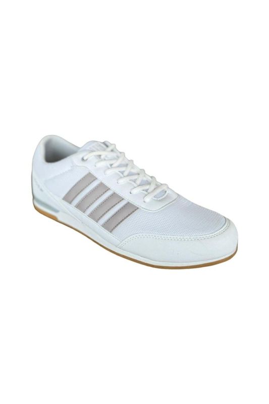 Men's Comfortable Battal Size Large Size Sneakers (44-47) WHITE