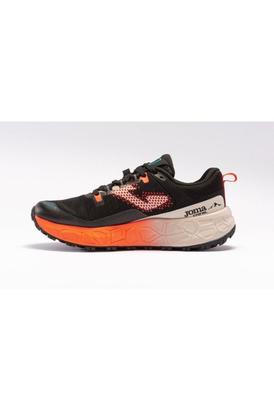 Sime Men 2301 Black Orange Walking Shoes