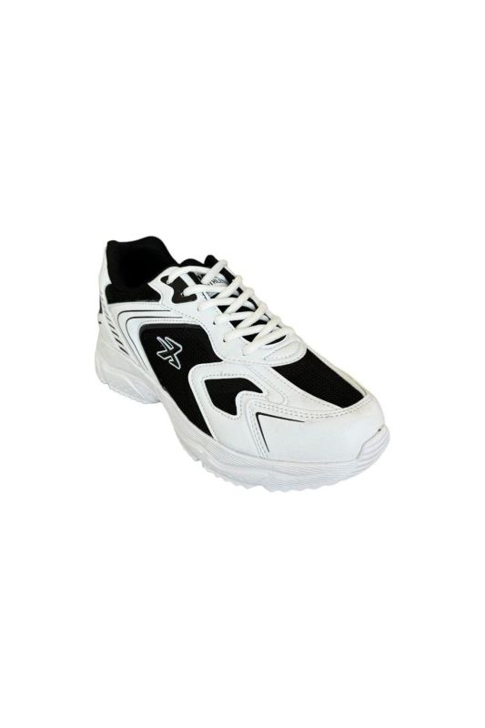 Unisex Water Repellent Sneakers WHITE BLACK