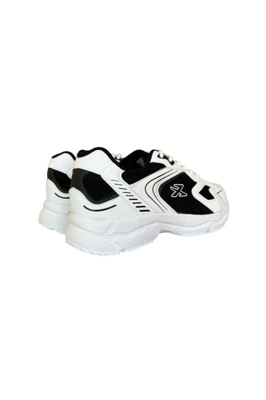 Unisex Water Repellent Sneakers WHITE BLACK