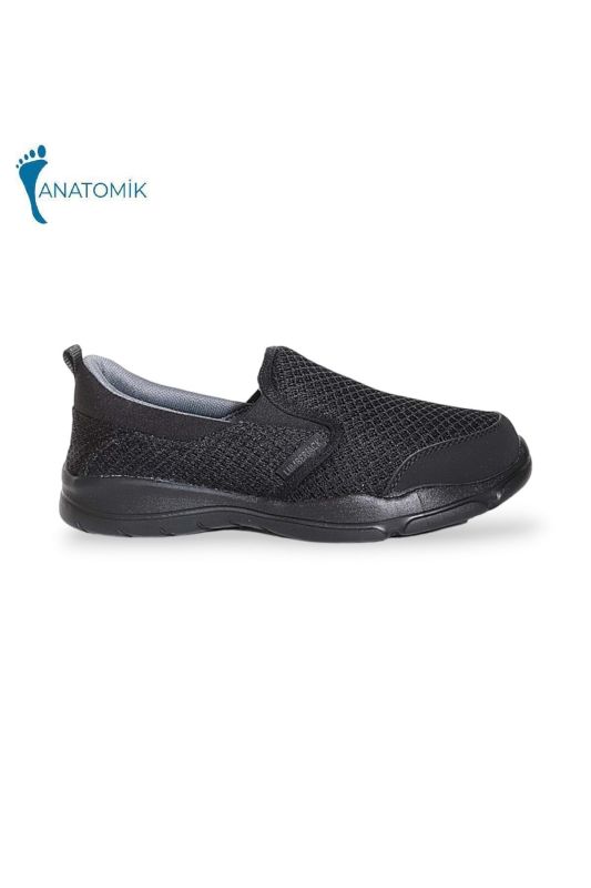 1822-Liponis Women's Walking Shoes with Anatomical Sole - NKT01822-black-37