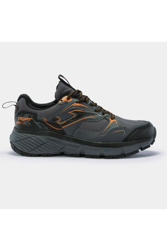 Tk. Rift Waterproof Gray Orange Walking & Running Shoes