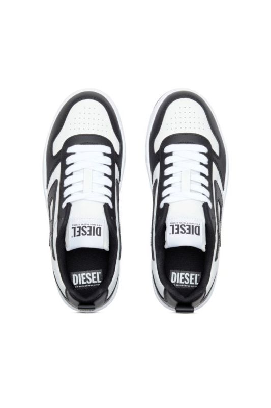 Men's White Sneakers with Logo Detail (S-UKIYO)