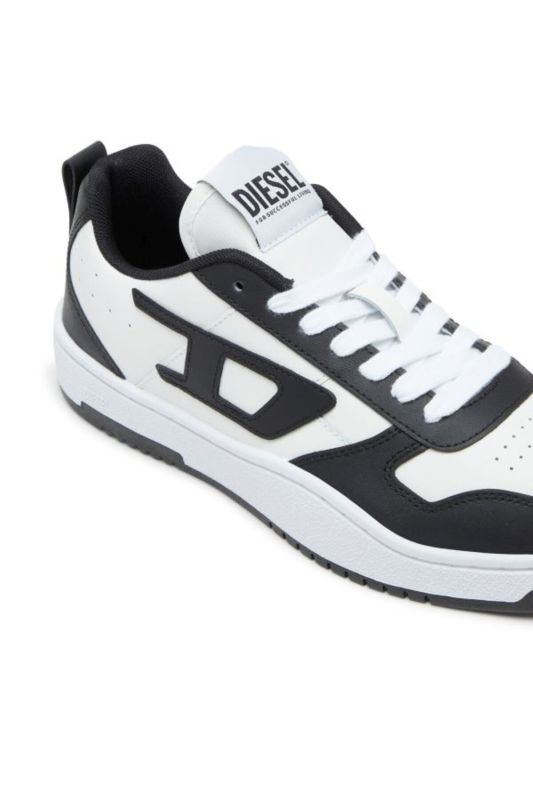 Men's White Sneakers with Logo Detail (S-UKIYO)