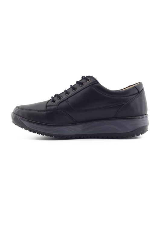 1655 Black Men's Large Size Walking Shoes (45-46)