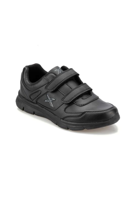 Men's Black Velcro Casual Sneakers