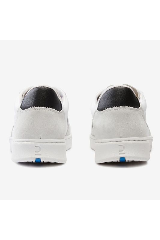 Men's Walking Shoes - White / Leather - Walk Protect