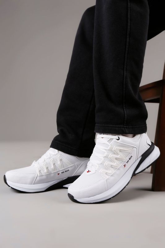 Unisex White Orthopedic Casual Walking Shoes