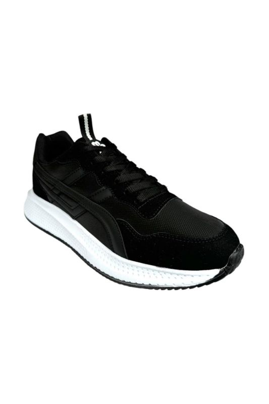 Men's Comfort Light Sole Sneakers BLACK - BLACK