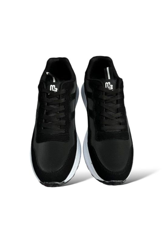 Men's Comfort Light Sole Sneakers BLACK - BLACK