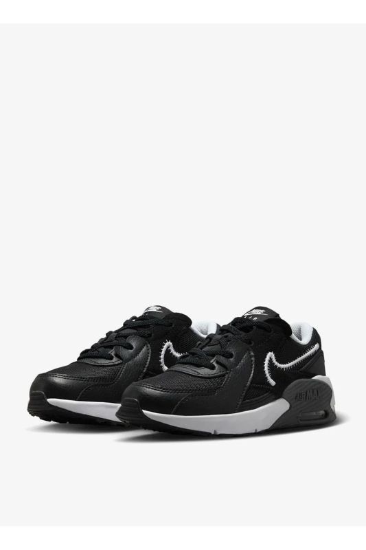 Black - Gray - Silver Men's Walking Shoes FB3059-002 NIKE AIR MAX EXCEE PS