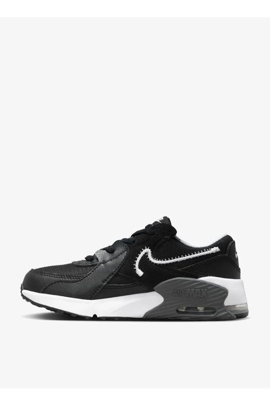 Black - Gray - Silver Men's Walking Shoes FB3059-002 NIKE AIR MAX EXCEE PS