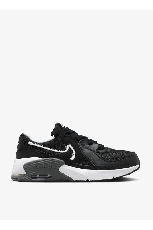 Black - Gray - Silver Men's Walking Shoes FB3059-002 NIKE AIR MAX EXCEE PS