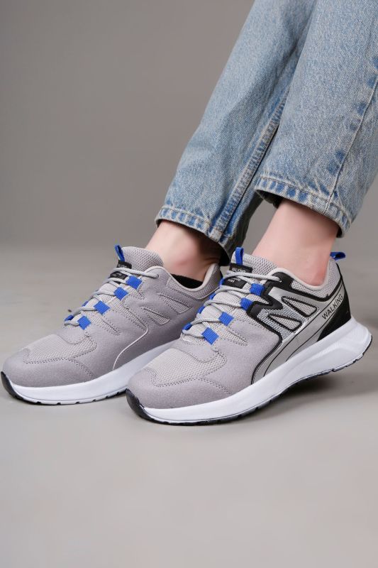 Men's Walking Sneakers Lace-up Flexible Comfortable And Ergonomic Suitable For Daily Wear