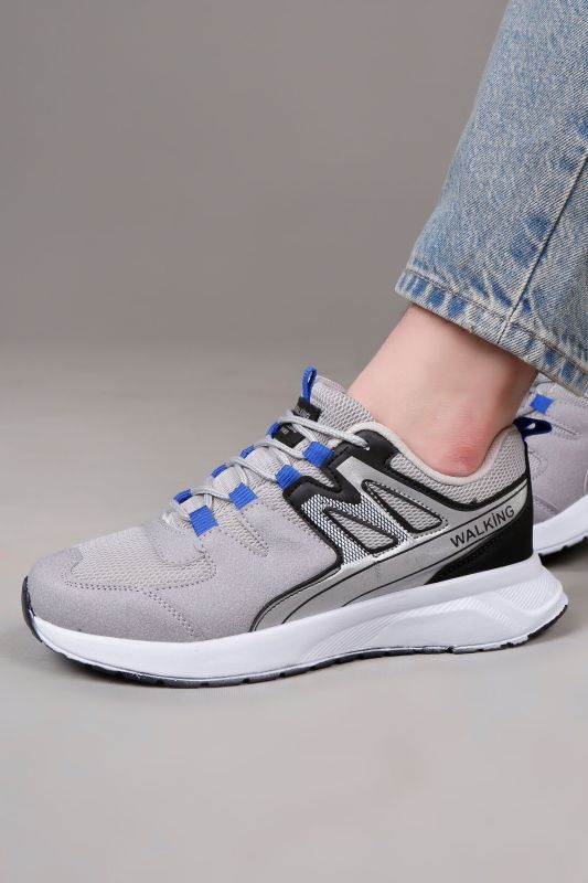 Men's Walking Sneakers Lace-up Flexible Comfortable And Ergonomic Suitable For Daily Wear