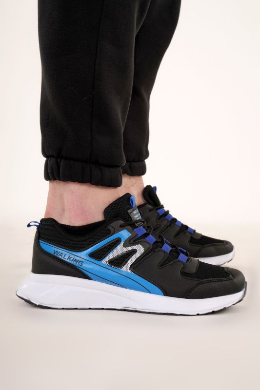 Men's Walking Sneakers Lace-up Flexible Comfortable And Ergonomic Suitable For Daily Wear