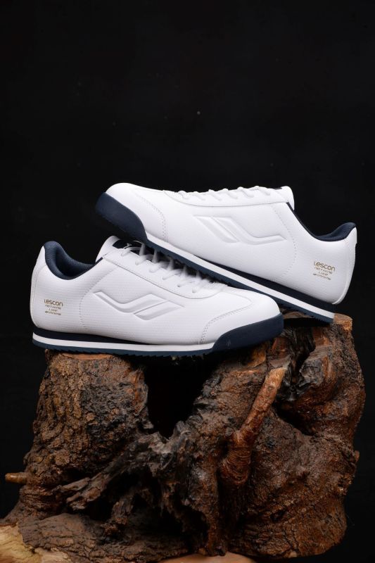 Men's 4 Seasons White Running & Walking Shoes Sweatproof Breathable Orthopedic Non-Slip Sole