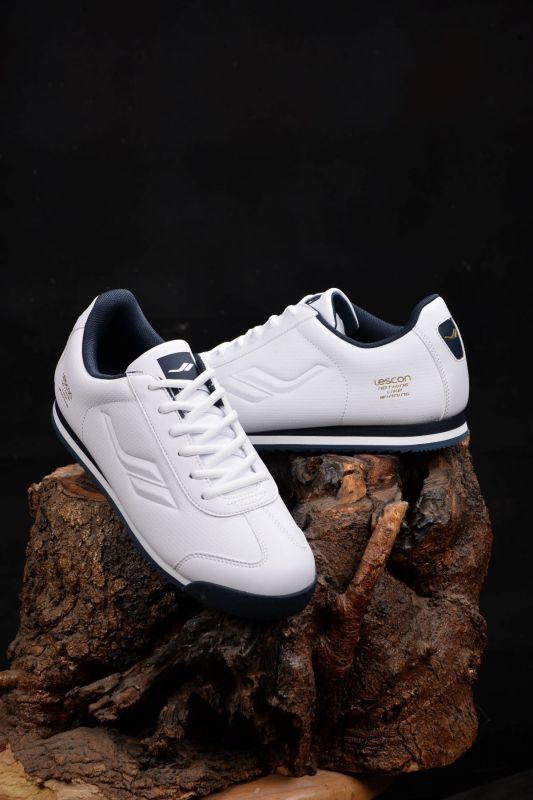 Men's 4 Seasons White Running & Walking Shoes Sweatproof Breathable Orthopedic Non-Slip Sole