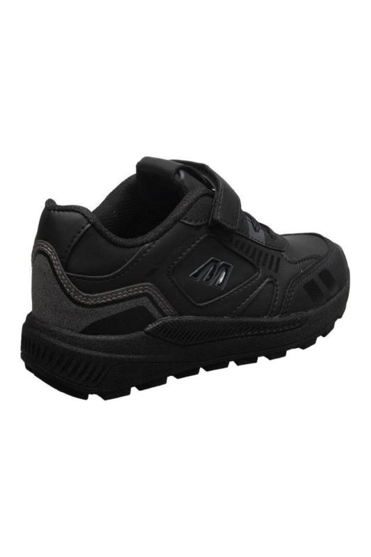 M.p Kids Winter Waterproof Non-Slip Lightweight Poly Sole Comfortable Leather Black Sneakers