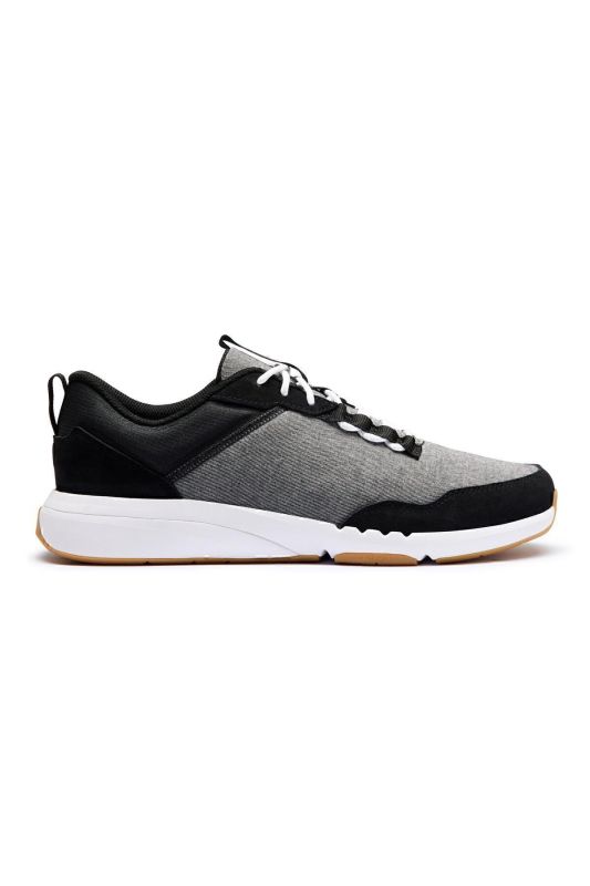 Men's Walking Shoes - Black / Gray - Walk Active