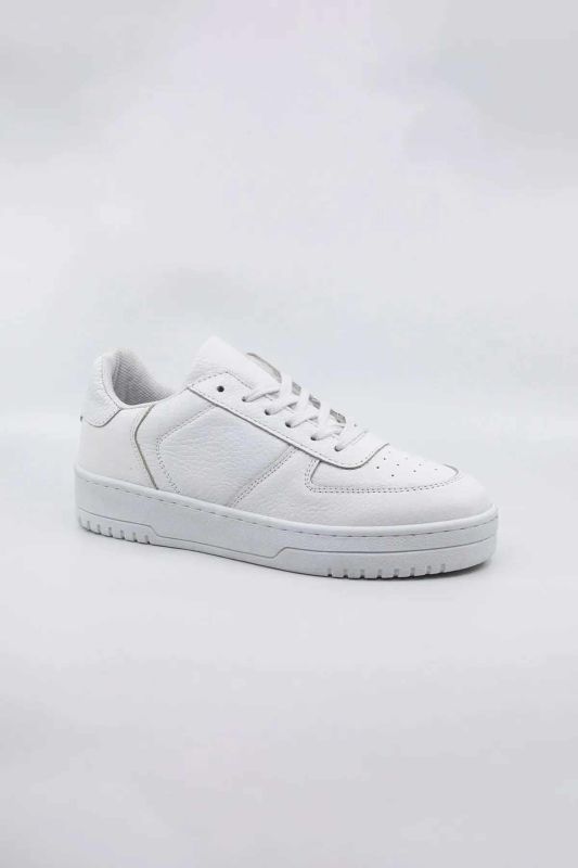 Air Force V2 Hakki Leather Men's Casual Sneakers Rs-6000white