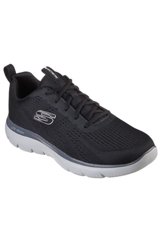 SUMMITS Men's Black Sneakers