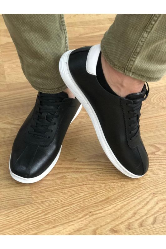 M. 100% Leather Orthopedic Sole Sneakers