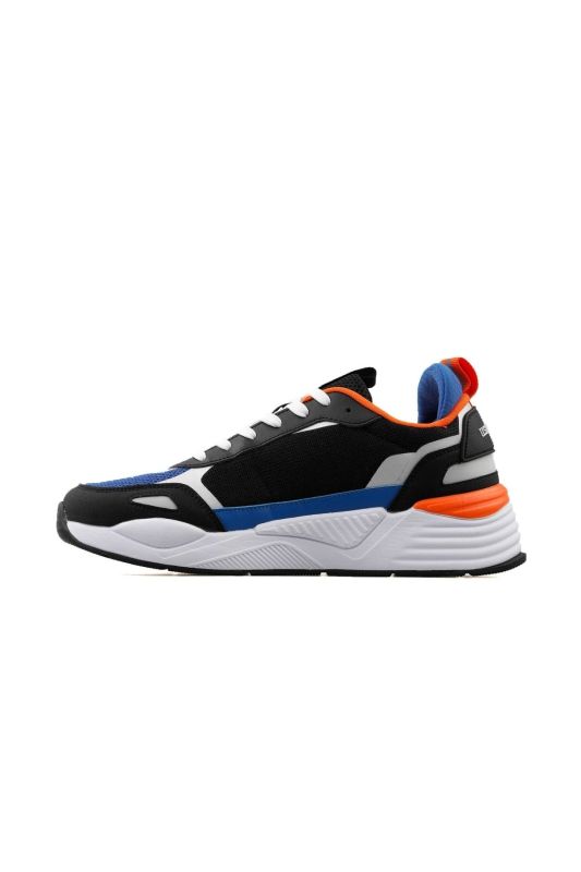 U.s.polo Assn. Recife 2fx Black Blue Orange Men's Casual Shoes 101081415 Colorful