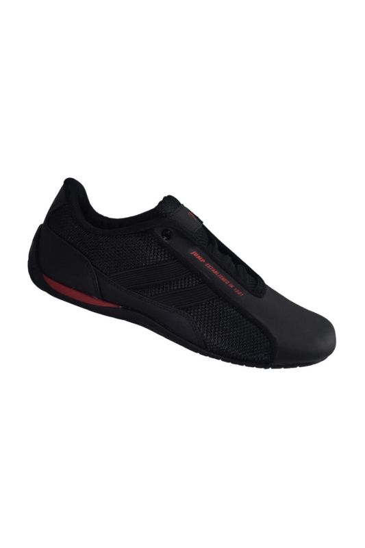 24860 Orthopedics Thin Sole Black Men's Sneakers (40-45)