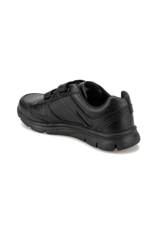 Men's Black Velcro Casual Sneakers