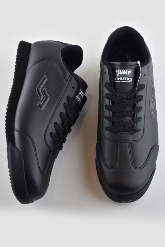 28165 Black Men's Sneakers Walking Sneakers