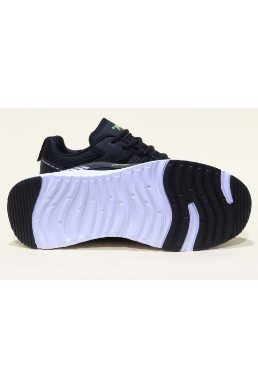 24865 Unisex Black White Orthopedic Casual Walking Sneakers