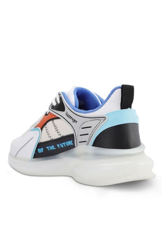 Bashe White Men's Sneaker Shoes